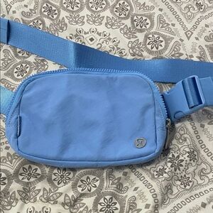 lululemon Sky Blue Belt Bag